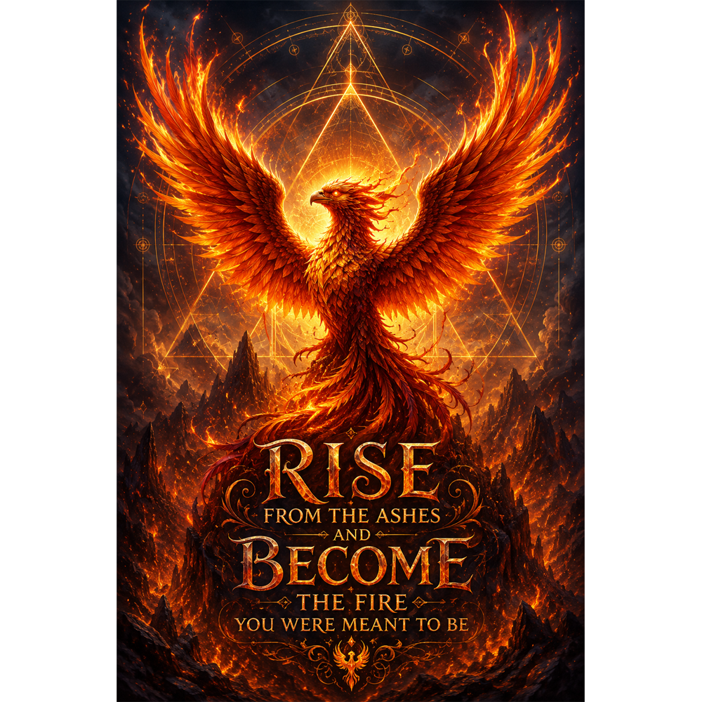 Muurposter -Rise from the Ashes