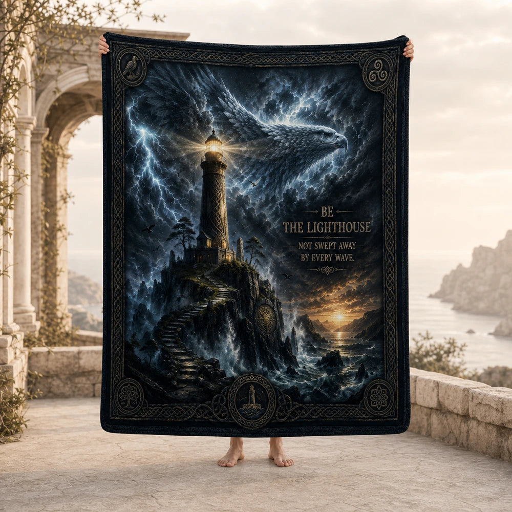 The lightouse - zachte sherpa deken