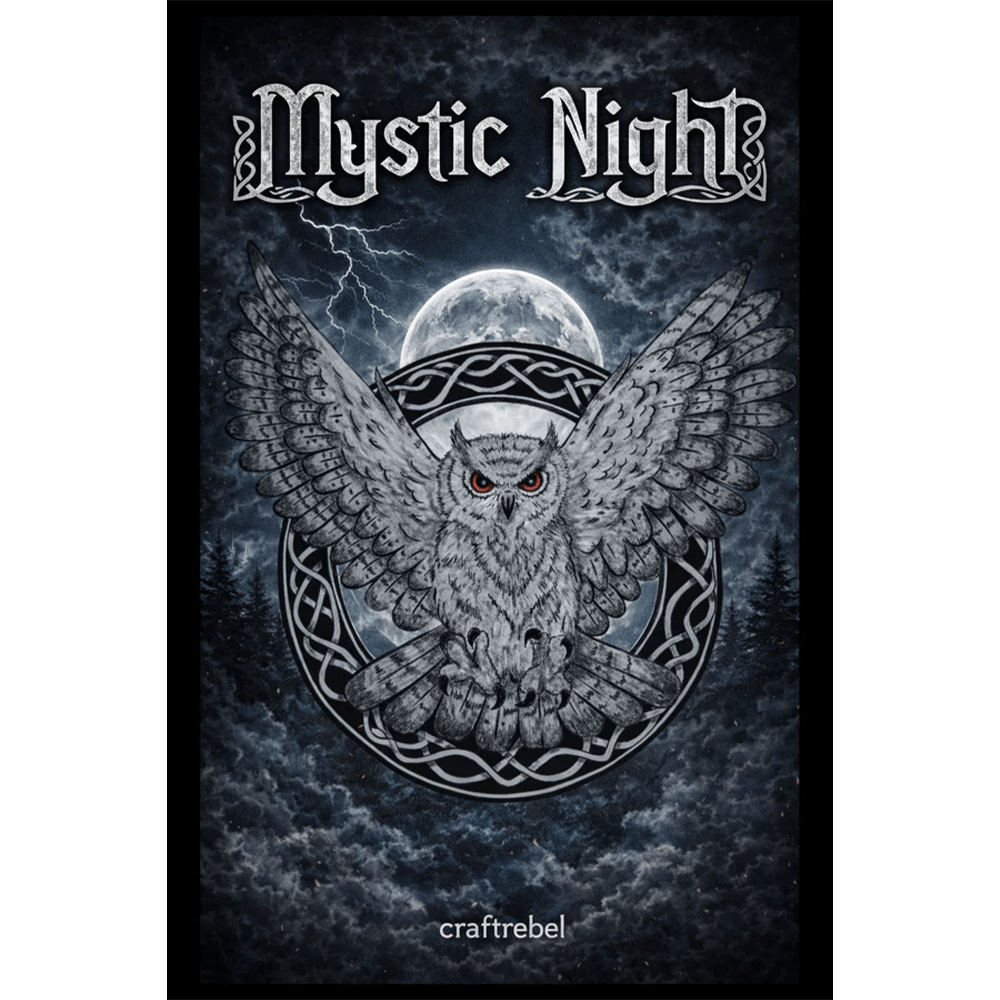 Muurposter - Mystic Night