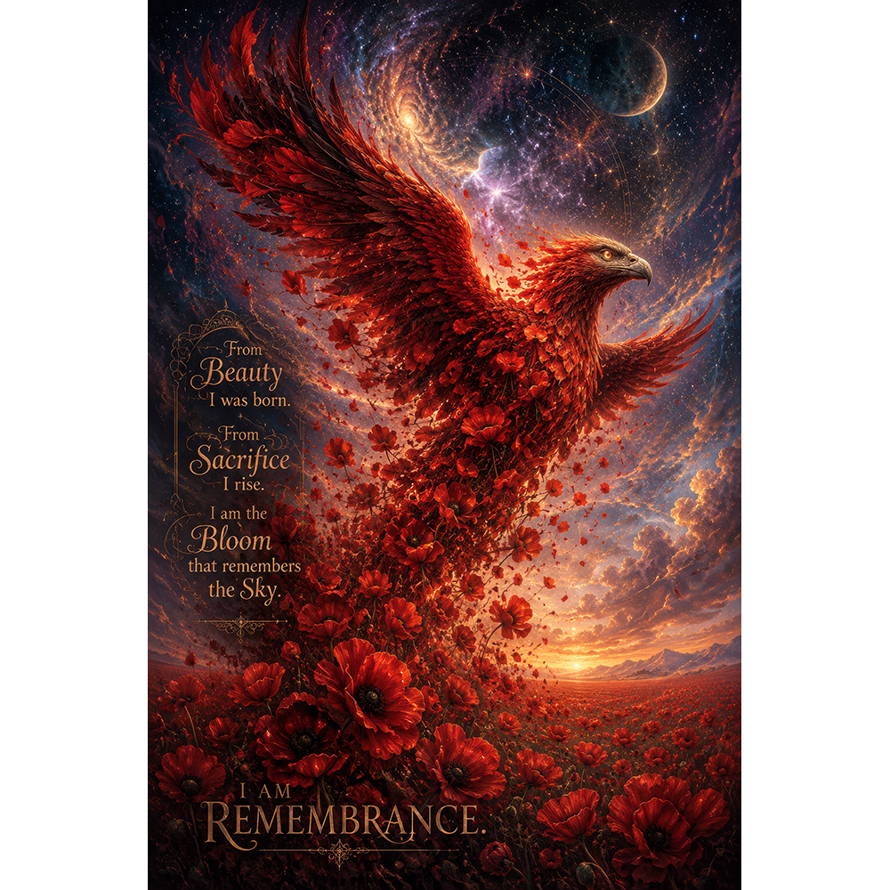 Muurposter - I am remembrance