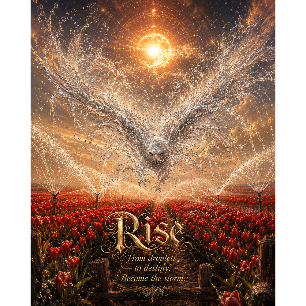 Muurposter - Rise
