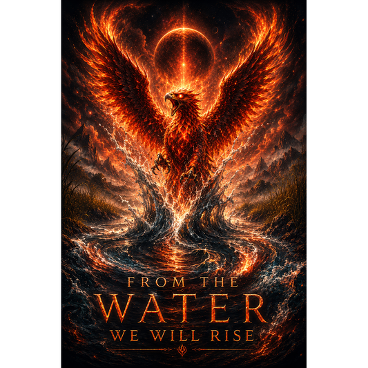 Wandposter mit Kunstdruck - We will rise