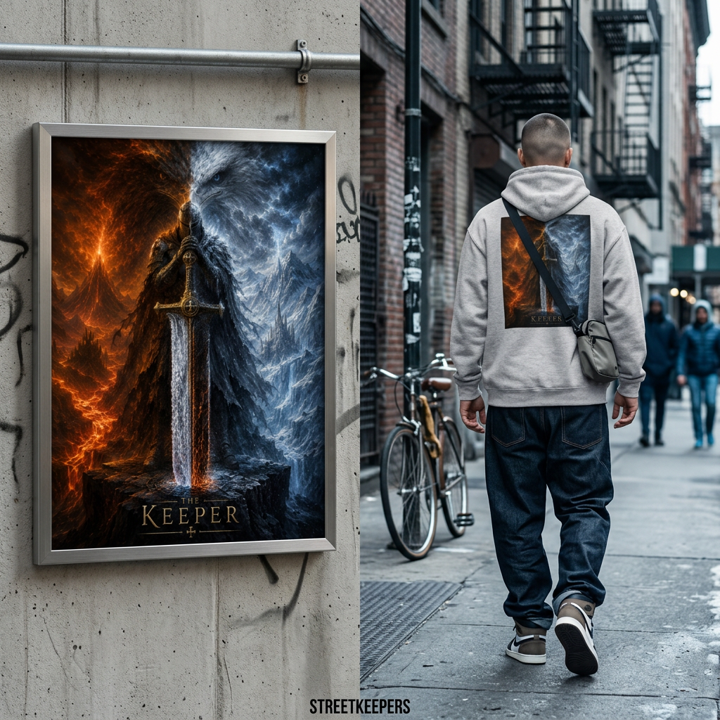 Unisex vest - Fire & Ice