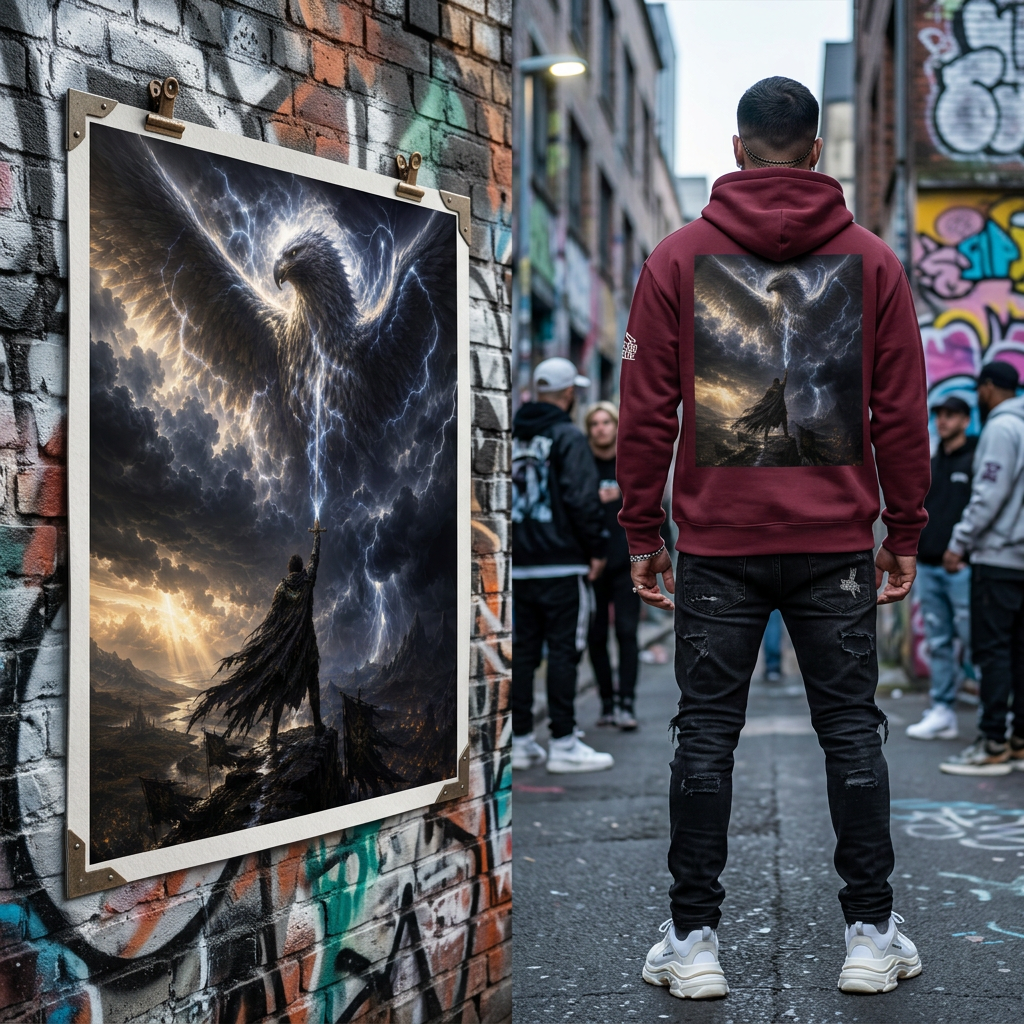 Unisex hoodie - Knight