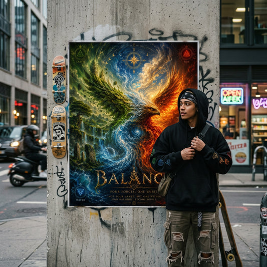 Muurposter A1 - balance