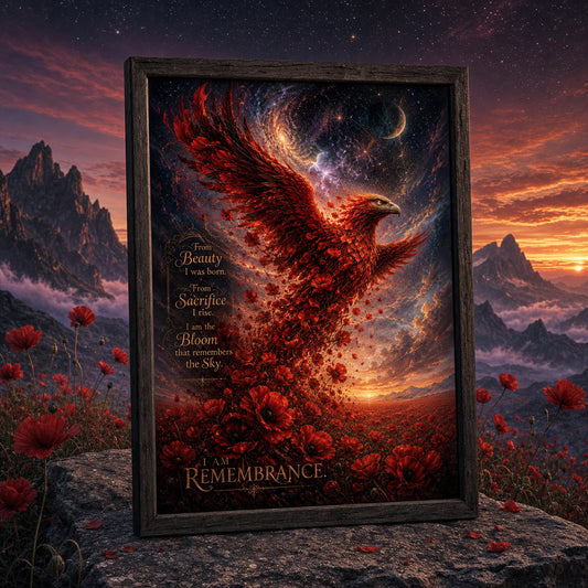 Muurposter A1 - i am remembrance