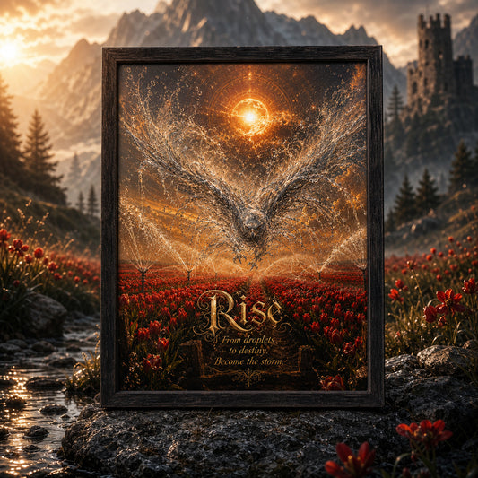 Muurposter A1 - rise