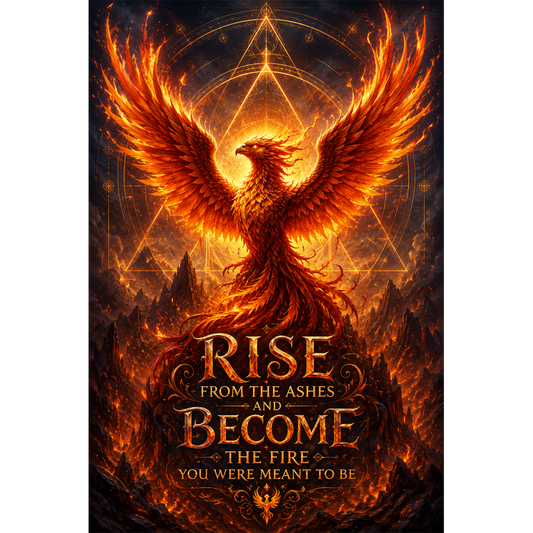 Muurposter -Rise from the Ashes