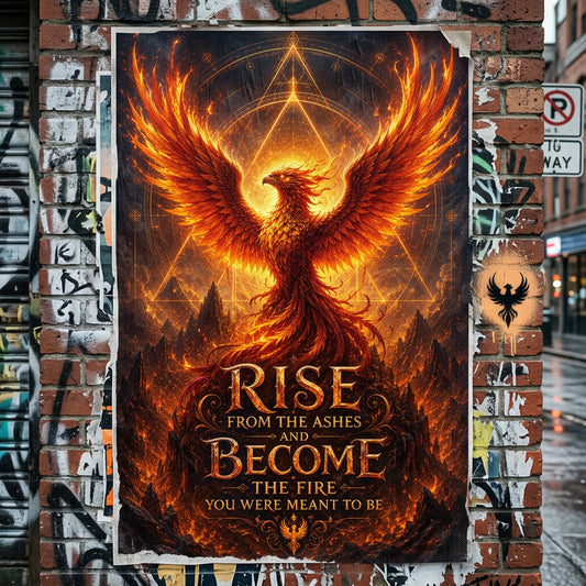 Muurposter A1 - we will rise
