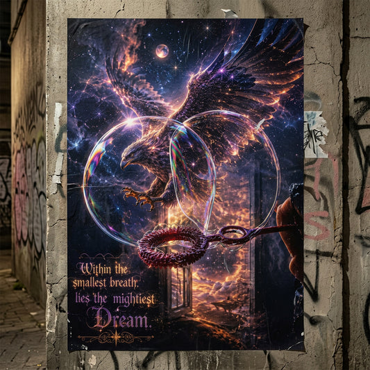 Muurposter A1 - dream within a breath