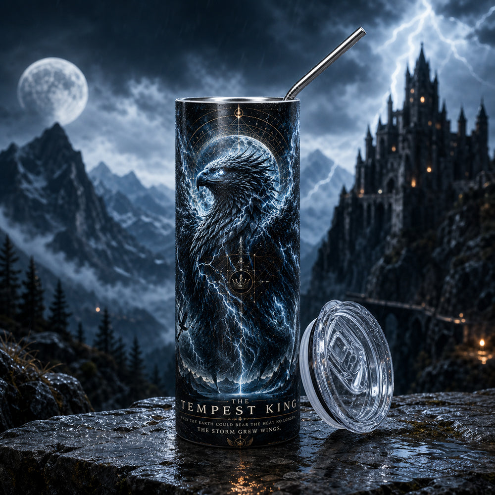 The Tempest King - Fantasy Tumbler