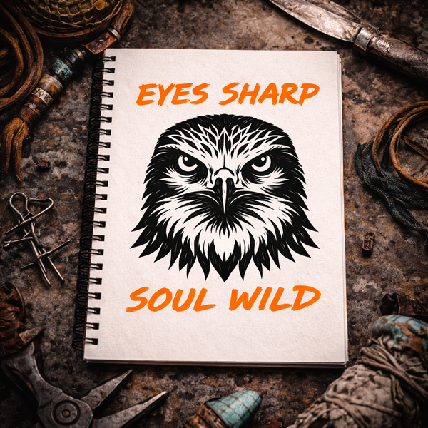 Eyes sharp, soul wild