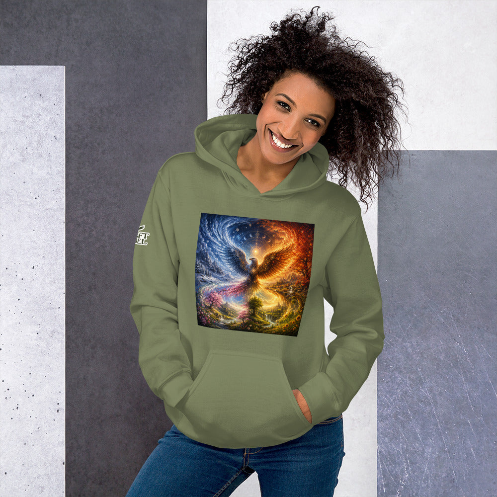 Uniseks hoodie - nature